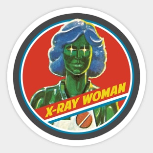 X-Ray Woman Sticker